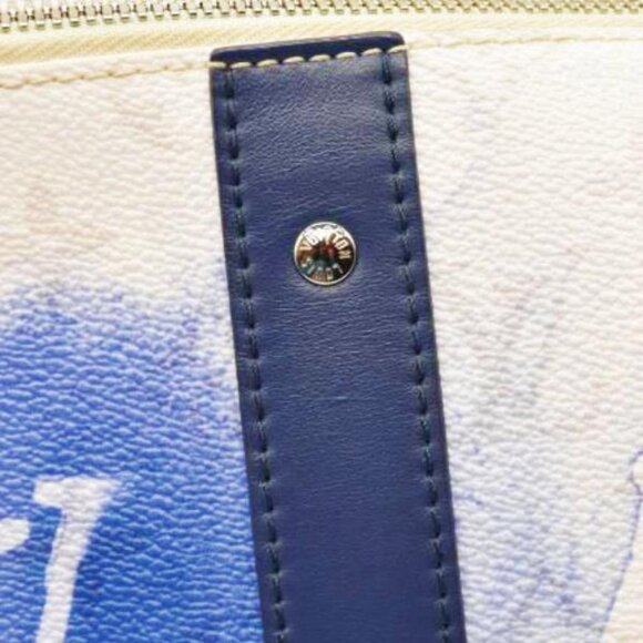 LOUIS VUITTON Monogram Watercolor City Keepall Blue  DR0281 - Picture 10 of 16